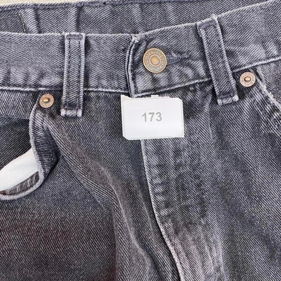 Levi's Orange tab Jeans Black Straight leg Vintage Men's 32x32 M - Picture 8 of 8